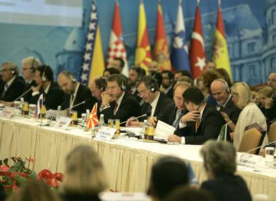 Slovenian President Dr Danilo T�rk attends the South-East European Cooperation Process (SEECP) Summit (photo: Tina Kosec/STA)