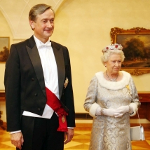 President Dr Danilo T�rk meets Her Majesty Queen Elizabeth II (FA BOBO)