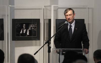 Slovenian President Dr Danilo Trk attends the opening of Africa Week (photo: Stanko Gruden/STA)