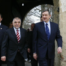 First informal meeting between President of the Republic of Slovenia, Dr Danilo T�rk, and President of the Republic of Croatia, Mr Stjepan Mesi�