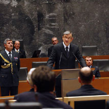 Inauguration Speech by the President of the Republic of Slovenia Dr Danilo T�rk