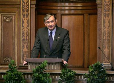 President Trk attends the 23rd Annual ACUNS Meeting (photo: Daniel Novakovi/STA)