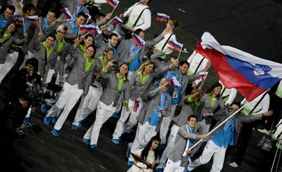 President of the Republic of Slovenia, Dr Danilo T�rk, attends the official opening ceremony of the 30th Summer Olympic Games, London 2012 (photo: Stanko Gruden)
