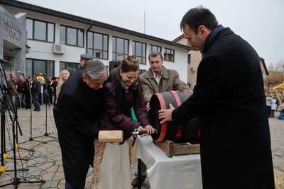 Predsednik republike na tradicionalni prireditvi Pozdrav vinu (Foto: Neboja Teji/STA)