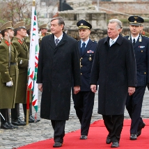 Uradni obisk predsednika na Madarskem (10. november 2010)