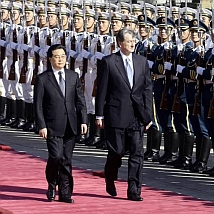 Dravniki obisk predsednika na Kitajskem (24. oktober 2008)