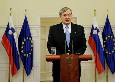 Novinarska konferenca predsednika Republike Slovenije dr. Danila Trka o predlogu za kandidata za predsednika vlade Republike Slovenije (foto: Tamino Petelinek/STA)