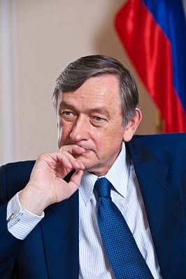 Intervju predsednika republike dr. Danila Trka za Mladino (foto: Borut Peterlin/Mladina)