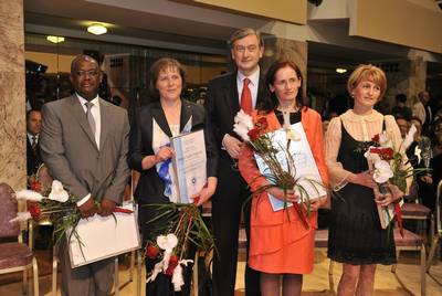 Predsednik republike dr. Danilo Trk se je udeleil sklepne prireditve akcije Moj zdravnik 2011 (foto: Neboja Teji/STA)