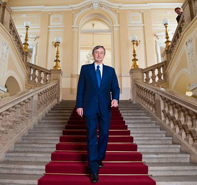 Intervju predsednika republike dr. Danila Trka za Mladino (foto: Borut Peterlin/Mladina)