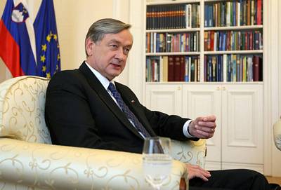 Intervju predsednika republike dr. Danila Trka za Sobotno prilogo Dela (foto: Igor Zaplatil/Delo)
