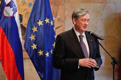 Predsednik republike dr. Danilo Trk je priredil sprejem za poslanke in poslance Dravnega zbora Republike Slovenije petega mandatnega obdobja (2008–2011) (foto: Stanko Gruden/STA)
