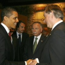 Sreanje s predsednikom ZDA (7. april 2009)