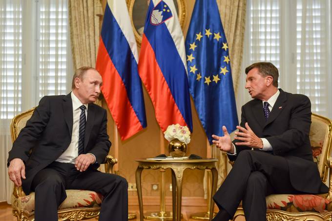 Slovenian President Pahor and Russian President Putin declare the day of the ceremony at the Russian Chapel as Slovenia-Russia Friendship Day