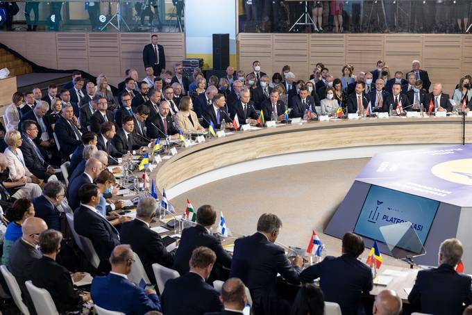 At the Crimean Platform Summit President Pahor emphasises territorial integrity of Ukraine and calls for sincere dialogue between Ukraine and the Russian Federation and between the European Union and the Russian Federation