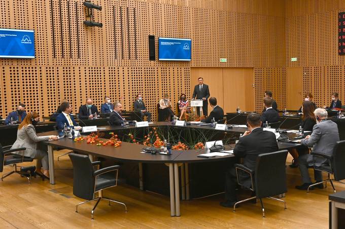 President Pahor at the meeting of parliamentary speakers from the Western Balkans: "The enlargement process to the Western Balkans is increasingly becoming a peace and security issue."