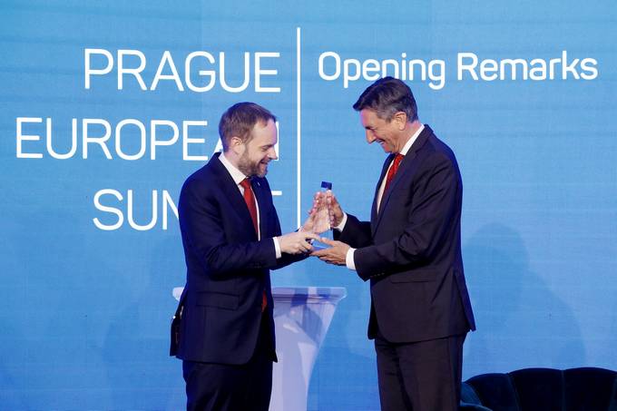 President Pahor calls for participation in the discussion on Europe's future at the Prague European Summit