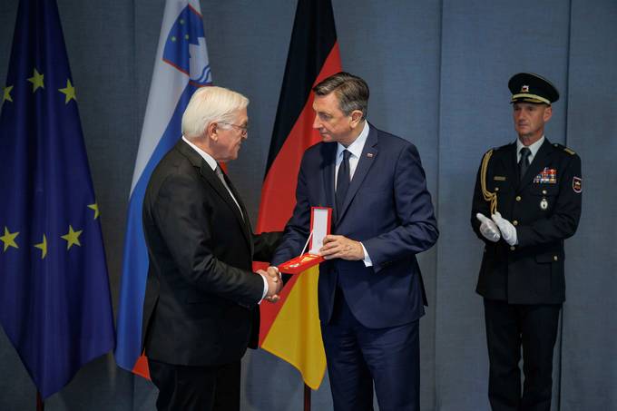 President Pahor on an official visit to Germany: Friendship between Slovenia and Germany is sincere and strong and arouses hope that together we will overcome the problems we are facing.