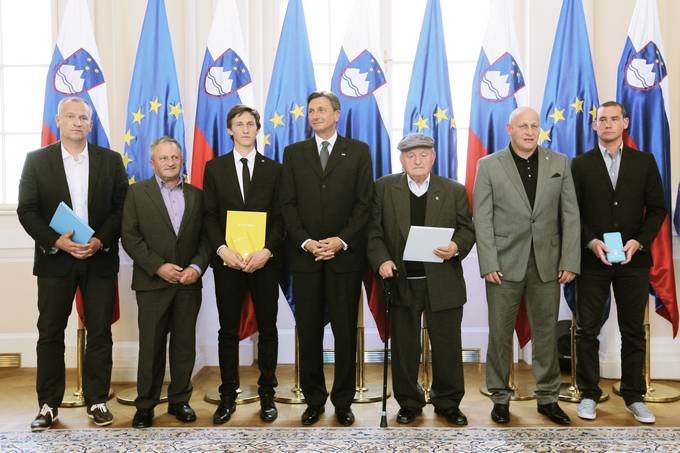 At a special ceremony held at the Presidential Palace, President of the Republic of Slovenia awarded state decorations – the Golden Order of Merit, the Silver Order of Merit, and the Order of Merit
