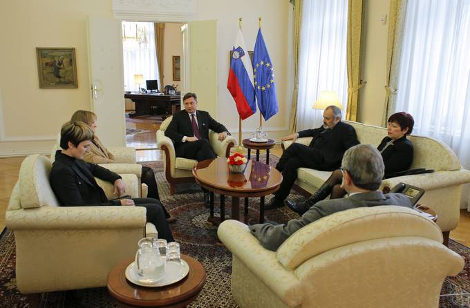 Representatives of the Constitutional Court visit Slovenian President