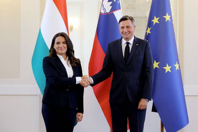 President Pahor hosts President of Hungary Katalin Novk on official visit to Slovenia