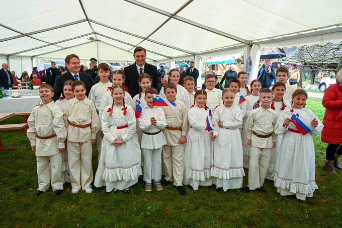 The traditional Slovenia-UK Friendship Day celebrations take place in Gornji Suhor