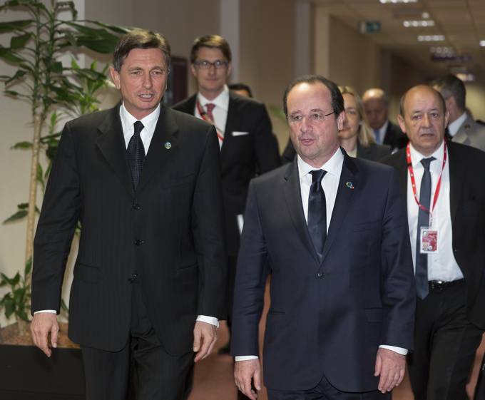 H.E. Borut Pahor, President of the Republic of Slovenia, at the EU-Africa summit held in Brussels