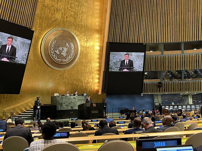 Statement by Borut Pahor, President of the Republic of Slovenia at the 77th Session of the United Nations General Assembly General debate