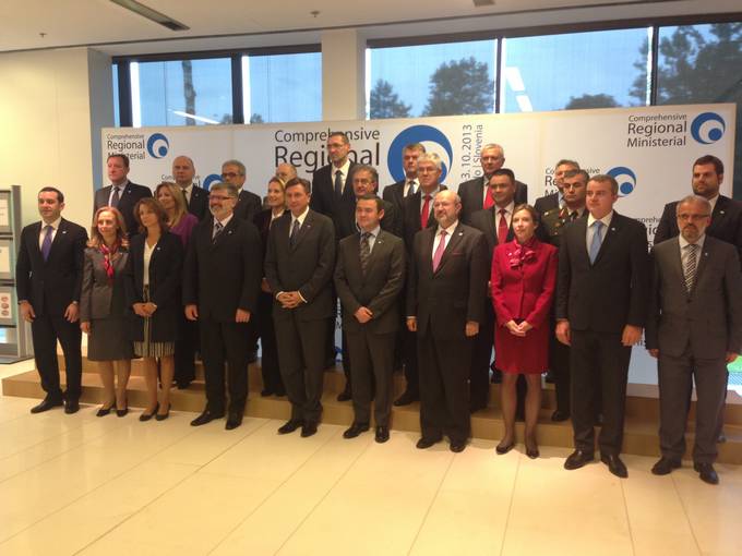 President of the Republic of Slovenia, Borut Pahor, today attended the Comprehensive Regional Ministerial (CRM)