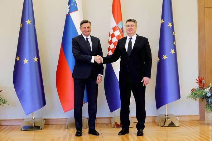 President Pahor on a state visit to Zagreb: "I am pleased that my last official visit abroad will be to Croatia. I have always worked hard for good relations between us. Foreign and European policies always start with the neighbours."