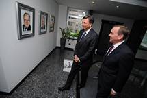 Predsednik republike Borut Pahor na slavnostni akademiji ob 60-letnici farmacevtskega podjetja Krka, tovarna zdravil, d.d., Novo mesto