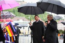 Predsednik Pahor na uradnem obisku v Sloveniji gosti predsednika Zvezne republike Nemije Steinmeierja
