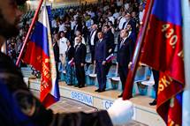 Predsednik Pahor na skupni slovesnosti tirih obin slovenske Istre ob 30-letnici dravnosti: »V nai domovini je dovolj prostora za vse, e bomo sodelovali.«