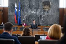 Predsednik Pahor je nastopil na seji Dravnega zbora RS