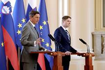 Predsednik Pahor sprejel na pogovor predsednika dravnega zbora Zoria