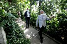 Predsednik Pahor obiskal Botanini vrt Univerze v Ljubljani