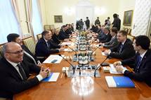 Predsednik Pahor z vodji parlamentarnih strank in poslanskih skupin o spremembah volilne zakonodaje
