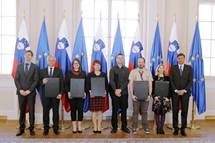 Predsednik republike podelil nagrado in priznanja za izjemne doseke Republike Slovenije na podroju prostovoljstva