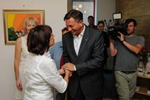 Predsednik republike Borut Pahor je danes obiskal hio hospica