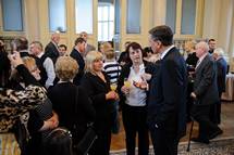 Predsednik Pahor na sprejemu za svojce padlih pripadnikov Teritorialne obrambe Republike Slovenije, Ministrstva za notranje zadeve Republike Slovenije in civilnih rtev ter ranjenih v vojni za Slovenijo