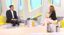 Predsednik republike Borut Pahor v oddaji Dobro jutro na RTV Slovenija