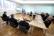 Predsednik Pahor v videokonferenci izrazil hvaležnost pripadnikom Slovenske vojske v mednarodnih operacijah in misijah
