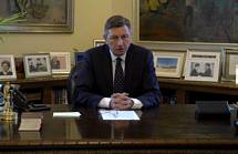 Predsednik Pahor je danes virtualno sodeloval na humanitarnem dogodku - slovesni inavguraciji programa 