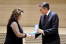 Predsednik Pahor je vroil dravno odlikovanje red za zasluge Zvezi glasbene mladine Slovenije