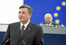 Nagovor predsednika Republike Slovenije Boruta Pahorja poslancem na slavnostni seji Evropskega parlamenta v Strasbourgu