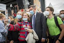 Predsednik Pahor na jubilejni 40. Stini mladih: »Mladi ljudje, vam pripada ta prihodnost. Prosim vas, da si jo oblikujete po svojih eljah, a vedno v duhu strpnosti in soitja«