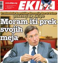 Predsednik Republike Slovenije Borut Pahor v pogovoru za Ekipo