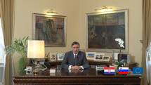 Sporočilo predsednika republike hrvaškemu predsedniku in hrvaškemu ljudstvu v skupnem boju proti koronavirusu