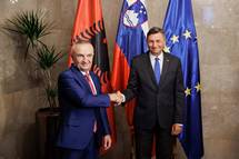 Predsednik Pahor in albanski predsednik Meta: Zahodni Balkan se mora čimprej integrirati v EU