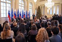 Predsednik Pahor gostil slavnostno konferenco s snovalci 